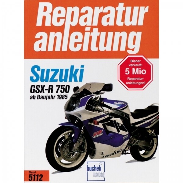 Thumbnail - Suzuki Gsx-r 750, Typ L3 (1985-2000) Reparaturanleitung Bucheli Verlag