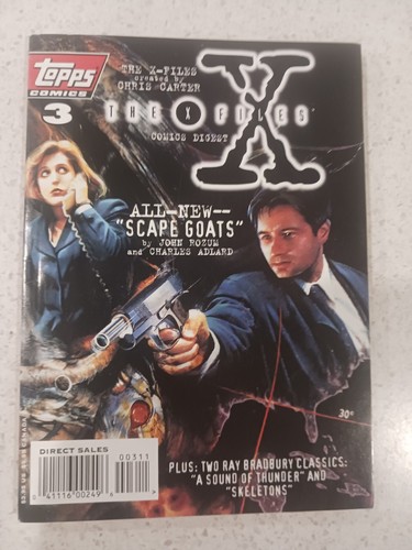 THE X FILES Comics Digest First Collectors Item # 1 2 3 Topps Gillian Anderson - Picture 5 of 16