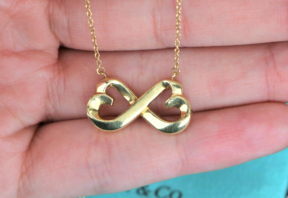 Tiffany & Co Paloma Picasso 18K Yellow Gold Double Loving