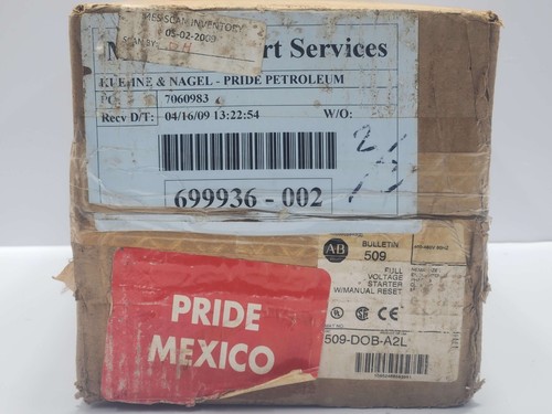 ALLEN-BRADLEY 509-DOB-A2L NON-REVERSING STARTER WITH 592-EEGD OVERLOAD RELAY - Picture 15 of 16
