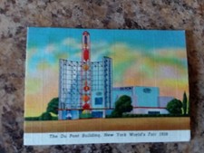 Collectors lot of Mini colored 1939  NY WORLDS FAIR picture card set of 16