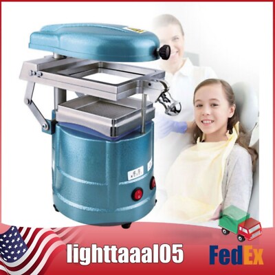 Dental Vacuum Forming Molding Machine Former Heat Thermoforming Lab Equipment US