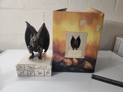 Gargoyles metal gargoyle & resin rune jeweley/trinket boxby