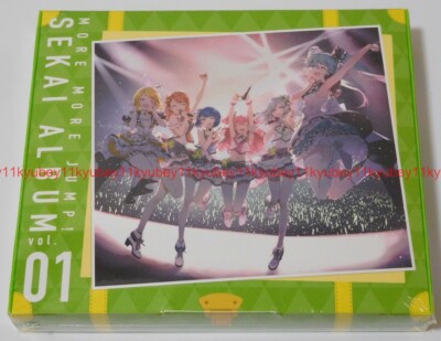 MORE MORE JUMP SEKAI ALBUM vol.1 First Limited Edition CD+Acrylic Stand Japan