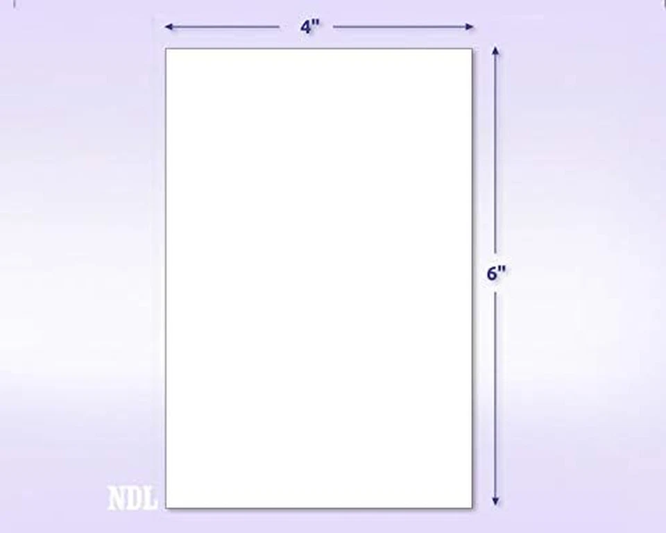 Memo Pads, 10 Notepads with 50 Sheets Each, 4X6 Inches, White - Image 4 of 4