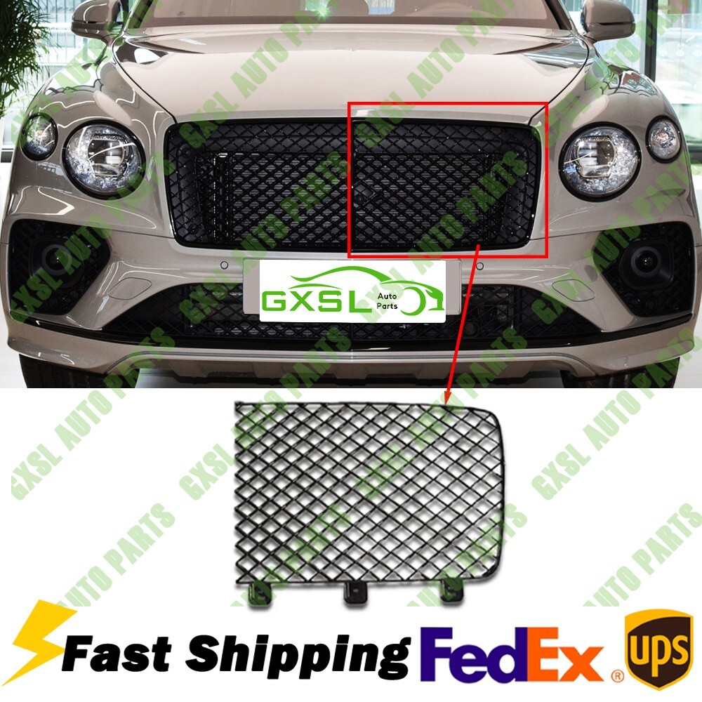 🎯 Bentley Bentayga 2021 Left Radiator Grille black OE 36A853683F
