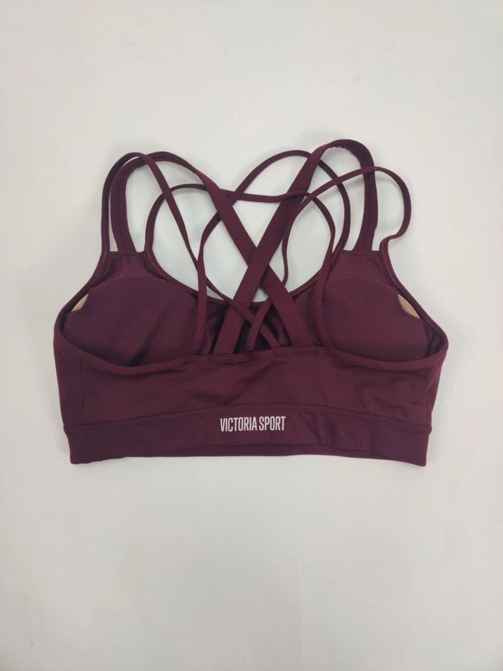 Victoria Secret Sport Women Sport Bra Burgundy Size Medium - Image 3 of 4