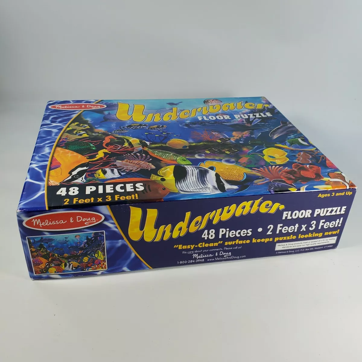 Melissa and doug all american usa best sale floor puzzle