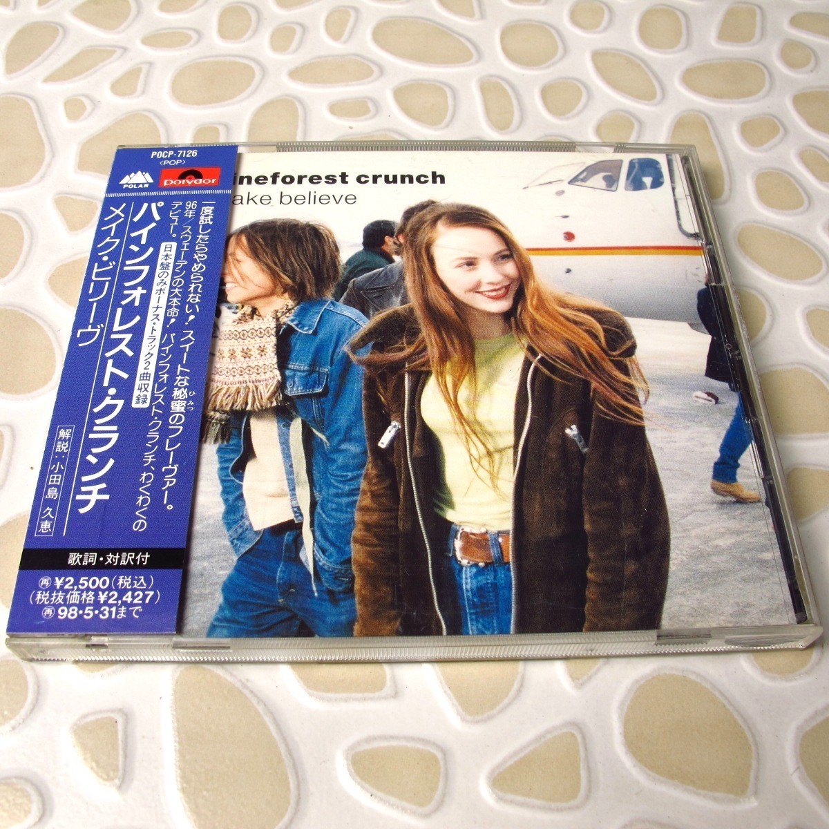 Pineforest Crunch - Make Believe JAPAN CD+2 Bonus Track W/OBI #111