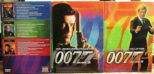 DVD James Bond Collection Vol 1,2,3 +3 Bonusfilme 22 insgesamt Breitbild EXZ - Bild 5 von 6