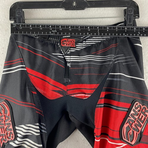 Answer Racing Pants Boys 28 Multicolor Syncron Motocross Adjustable Waist Lined - Picture 6 of 20