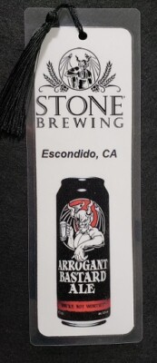 Craft Beers by State Bookmark - Hand Made - Choose Beer - 5 ml thick - 8'' x 3''