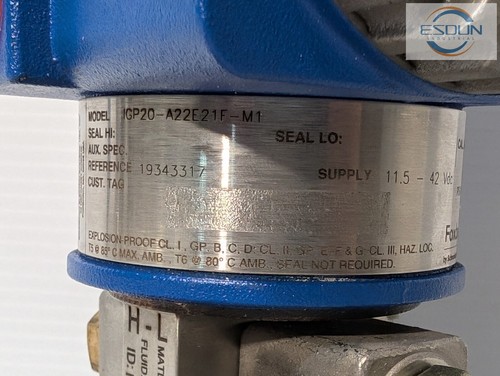 Low tax rate✅ Foxboro Pressure Transmitter IGP20-A20E21F-M1 0-400 Psi 11.5-42VDC - Picture 10 of 22