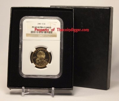 2 AIR-TITE Direct Fit NGC Coin Slab Holder Storage Gift Box + Insert Display