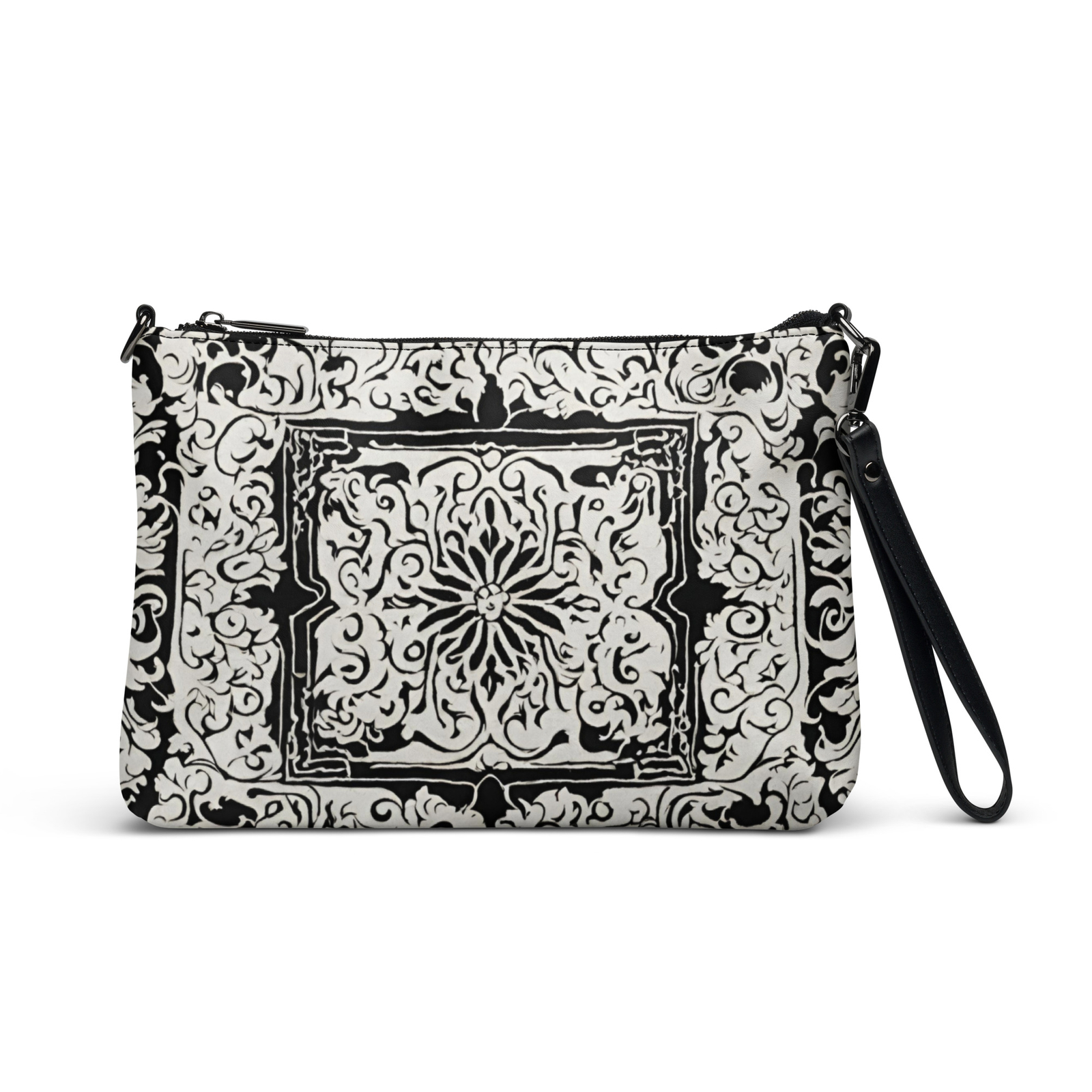 Crossbody bag - Black/White-image