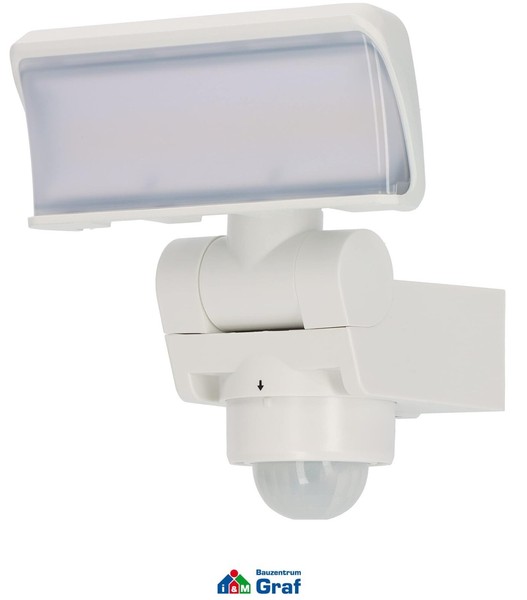 Brennenstuhl Led Strahler Fluter Ws 2050 Wp Mit Bewegungsmelder, 3000K #84000016-image