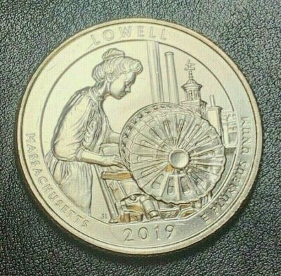 2019 W  LOWELL-MASSACHUSETTS QUARTER - CIRCULATED