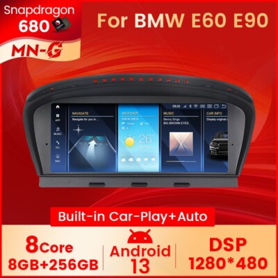 BMW E60 E90 Series CIC 10.5'' SNAPDRAGON Screen Carplay multimedia Player