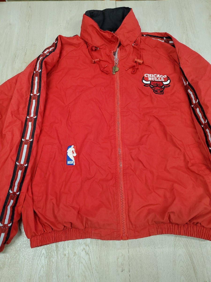 Vintage 90s NBA Chicago Bulls Jacket Pro Player Mens Size XL