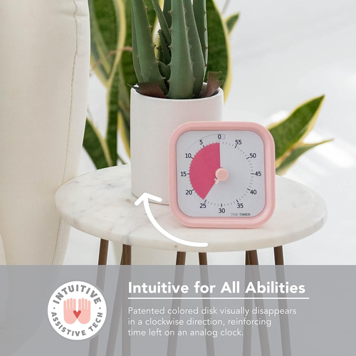 TIME TIMER Home MOD - 60 Minute Kids Visual Timer Home Edition - for Homeschool - Picture 4 of 7