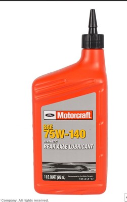 Масло ford 75w140