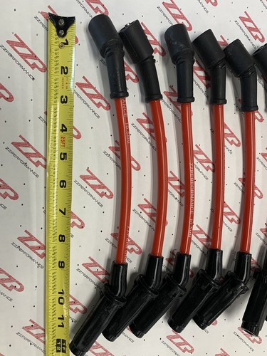 Juego de 8 cables de bujía de encendido rojo ZZPerformance 10 mm LS1 LS2 LS4 LS6 LS7 LS9 - Imagen 2 de 11