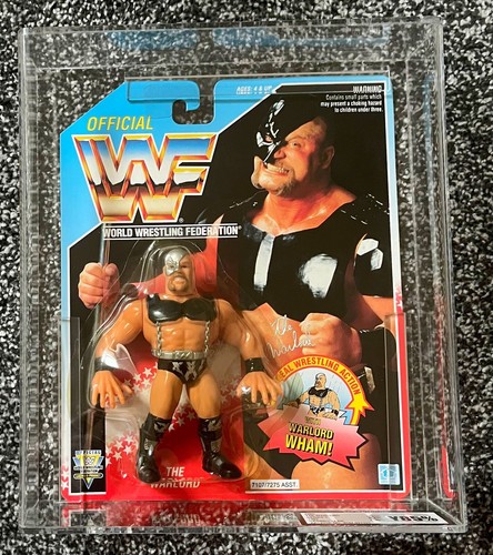 WWF Hasbro Warlord Series 5 MOC Graded Y85% UKG...