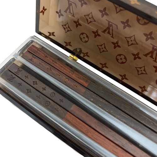 LOUIS VUITTON Monogram Chopsticks Giveaway VIP Japan 25th Anniversary w/Box - Picture 9 of 16