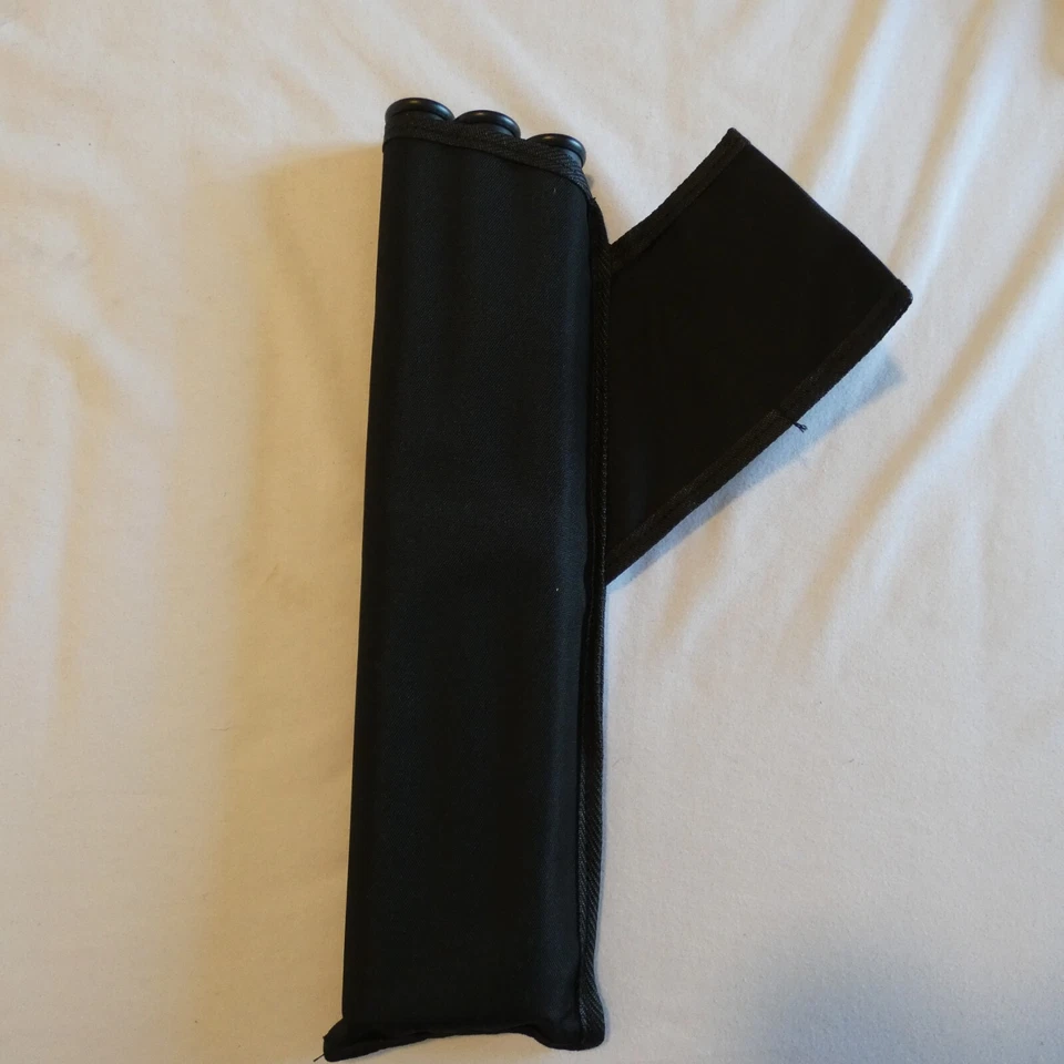 Carcaj de tres tubos, negro - Imagen 4 de 4