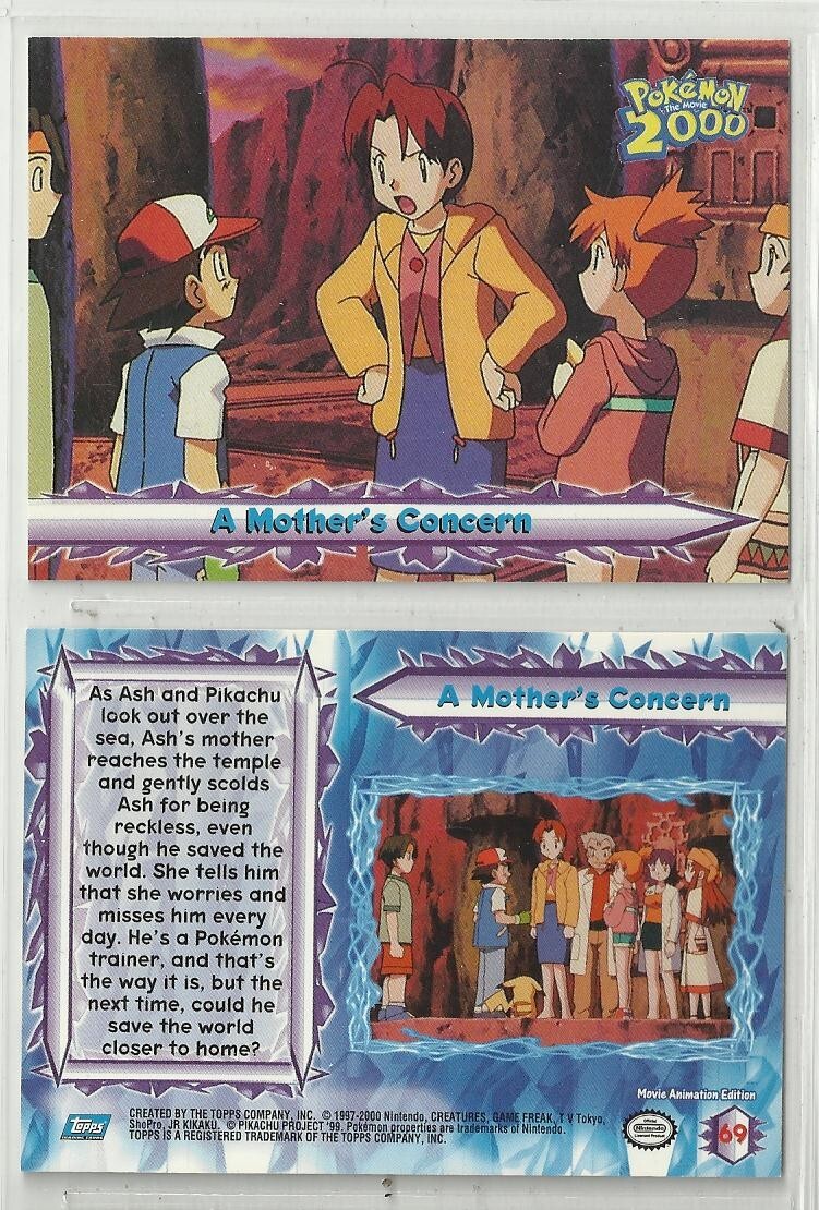 Topps Pokemon the Movie 2000/ タイトルロゴフィルム Pokemon: The Movie 2000 (Topps) 