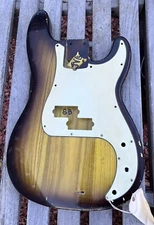 JVG P bass Body NITRO RELIC 50s 2ToneAGED Premium Lite  ORDER YOURS   JVGuitars