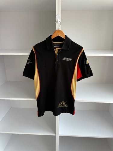 VTG Roman Grosjean Lotus Racing Formula 1 Polo T-shirt - Picture 3 of 9
