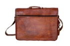 Sacoche sacoche d'affaires en cuir pur véritable de haute qualité suprême pour ordinateur portable