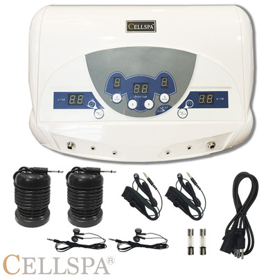 #1 TOP USA BRAND Cell Spa  DUAL CHI IONIC ION DETOX MACHINE FOOT BATH SPA MP3