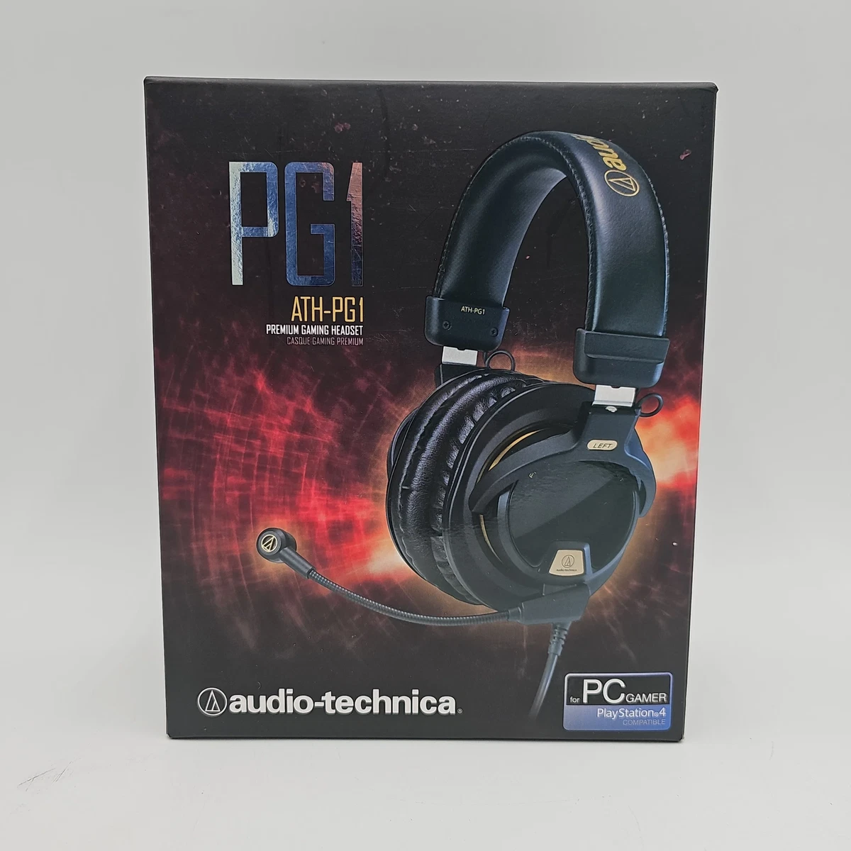 Brand New Audio Technica PG1 ATH PG1 Premium Gaming Headset PS4