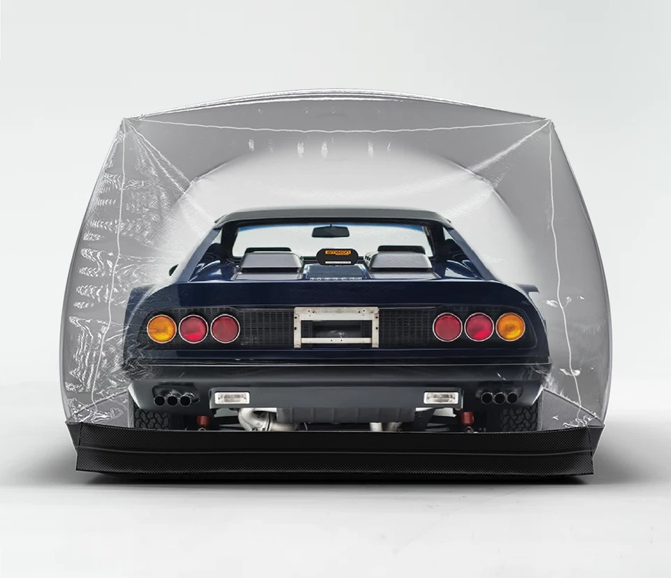 Cápsula interior Amazon cubierta burbuja coche apta para Ferrari 365 GT4 BB Foto 3 de 4