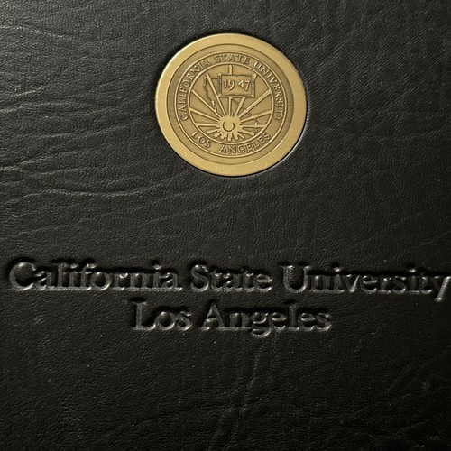 Rare 1947 California State University Los Angeles Pad Folio w/ Cal State LA Seal - Picture 3 of 20