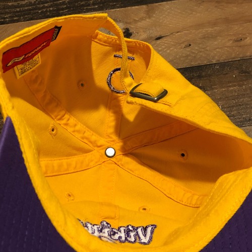 Minnesota Vikings Hat Strapback Cap Womens Yellow NFL Football Casual Girl - Picture 9 of 10