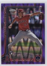 2025 Topps Chrome Purple RayWave Refractor 105/250 Jack Kochanowicz #121 1cx3
