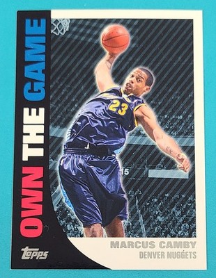 2008-09 Topps Own the Game #OTG8 Marcus Camby Denver Nuggets BASKETBALL Card L7