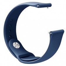 CINTURINO OROLOGIO PER SAMSUNG GALAXY WATCH ACTIVE XIAOMI AMAZFIT BIP 20 MM BLU