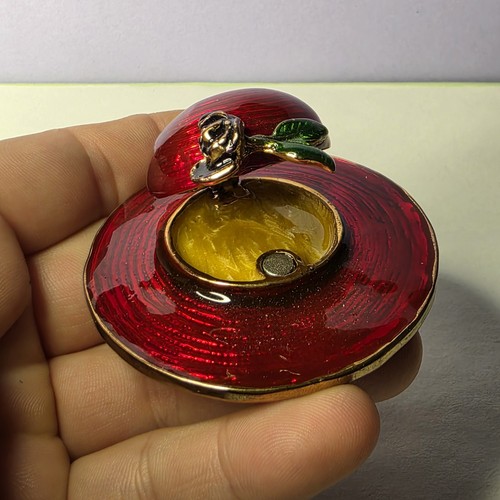 Red Pill Box Brass Hat Heavy Brass - Afbeelding 7 van 12