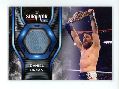 2019 Topps WWE SmackDown Live Mat Relics Daniel Bryan #MR-BD