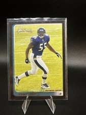Bowman 2003 Terrell Suggs Rookie #140 Baltimore Ravens NFL Football Card. rookie card picture