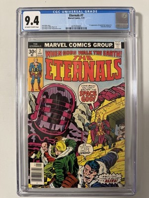 Eternals #7 (Marvel 1977) CGC 9.4 *Four 1st Appearances* Kirby Key Issue MCU