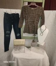 WOMENS SWEATER JEANS & ACCESSORIES... SEE DROP DOWN FOR INDIVIDUAL ITEM PRICE
