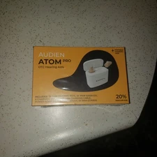 Audien ATOM Pro OTC Hearing Aids BRAND NEW NEVER OPENED