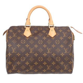 Louis Vuitton Speedy 30 Monogram Coated Canvas Top Handle Bag #H310559 1