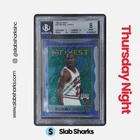 1995 TOPPS FINEST #229 MICHAEL JORDAN BGS 8