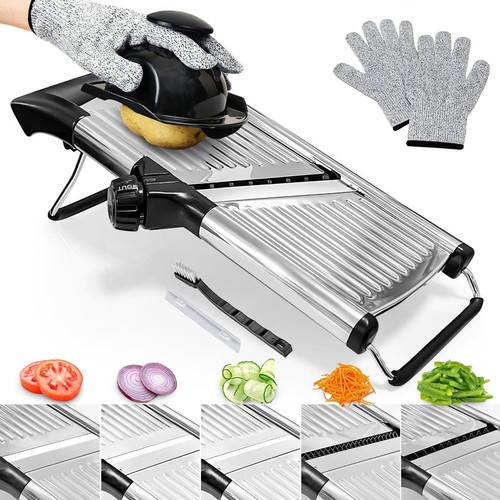 Mandoline Slicer, Mandoline Food Slicer for Kitchen, Mandolin, Vegetable Chop...